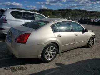 2004 Nissan Maxima SE with VIN 1N4BA41E94C912952, listed as a Copart auction lot 75243344 with 67,963 mi miles and Salvage Title. Bid and sale history available at carsss.com. Image 3.