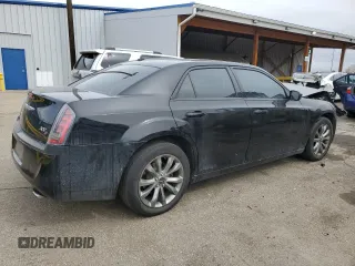 2014 Chrysler 300 with VIN 2C3CCAGG5EH375452, listed as a Copart auction lot 46312185 with 96,397 mi miles and Salvage Title. Bid and sale history available at carsss.com. Image 3.