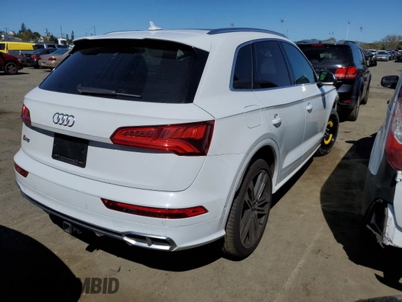 2019 Audi SQ5 Prestige with VIN WA1C4AFYXK2067288, listed as a Copart auction lot 47516904 with 28,911 mi miles and . Bid and sale history available at DreamBid. Image 3.