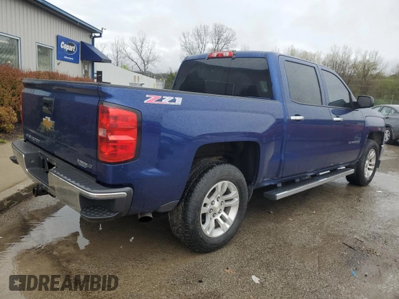 2014 Chevrolet Silverado 1500 LT with VIN 3GCUKREC9EG202504, listed as a Copart auction lot 51528055 with 190,790 mi miles and Salvage Title. Bid and sale history available at DreamBid. Image 3.