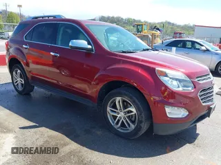 2016 Chevrolet Equinox LTZ z VIN 2GNFLGE33G6215913, wystawiony jako IAAI lot #42010001 z przebiegiem 45 575 mil mil oraz . Historia ofert i sprzedaży dostępna na DreamBid. Obrazek 1.