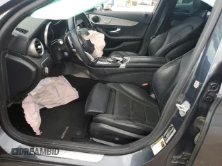 2015 Mercedes-Benz C 300 with VIN 55SWF4JB8FU086246, listed as a Copart auction lot 55706575 with Not Provided miles and Salvage Title. Bid and sale history available at DreamBid. Image 7.