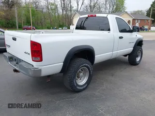 2003 Dodge Ram 2500 ST with VIN 3D7KU26DX3G717885, listed as a IAAI auction lot 42044011 with 149,752 mi miles. Bid and sale history available at carsss.com. Image 4.
