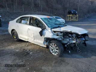 2012 Volkswagen Jetta Sedan SE w/Convenience PZEV with VIN 3VWDP7AJXCM325623, listed as a Copart auction lot 49607855 with 169,243 mi miles and Salvage Title. Bid and sale history available at carsss.com. Image 4.