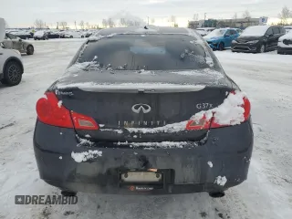 2012 Infiniti G37 x with VIN JN1CV6AR9CM673089, listed as a Copart auction lot 41621245 with 213,749 mi miles and Salvage Title. Bid and sale history available at DreamBid. Image 6.