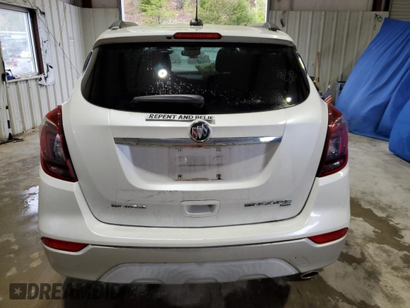 2017 Buick Encore Preferred with VIN KL4CJESB7HB098301, listed as a Copart auction lot 50862455 with 87,071 mi miles and Salvage Title. Bid and sale history available at carsss.com. Image 6.