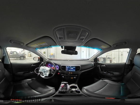 2020 Kia Sportage EX with VIN KNDPNCAC2L7703007, listed as a Copart auction lot 54276035 with 65,269 mi miles and Salvage title. Bid and sale history available at DreamBid. Image 15.