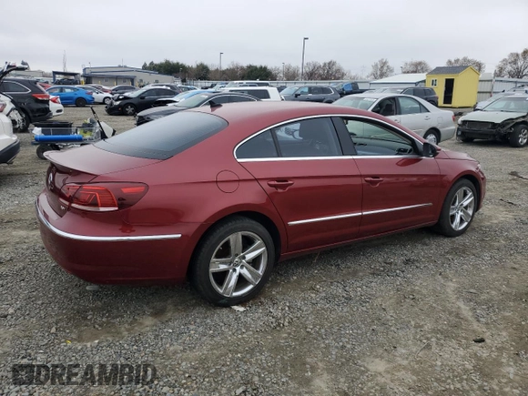 2014 Volkswagen CC R-Line with VIN WVWBP7AN5EE526531, listed as a Copart auction lot 86204964 with 96,521 mi miles and Salvage Title. Bid and sale history available at carsss.com. Image 3.