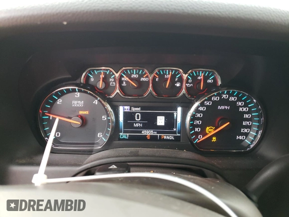 2020 GMC Yukon SLT with VIN 1GKS2BKC7LR109839, listed as a Copart auction lot 42817965 with 45,905 mi miles and Salvage Title. Bid and sale history available at carsss.com. Image 9.