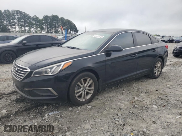 2016 Hyundai Sonata 2.4L with VIN 5NPE24AF7GH307432, listed as a Copart auction lot 54595575 with 142,395 mi miles and Clean Title. Bid and sale history available at carsss.com. Image 1.