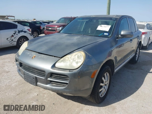 2006 Porsche Cayenne with VIN WP1AA29P66LA25214, listed as a IAAI auction lot 41671677 with 1 mi miles. Bid and sale history available at carsss.com. Image 2.