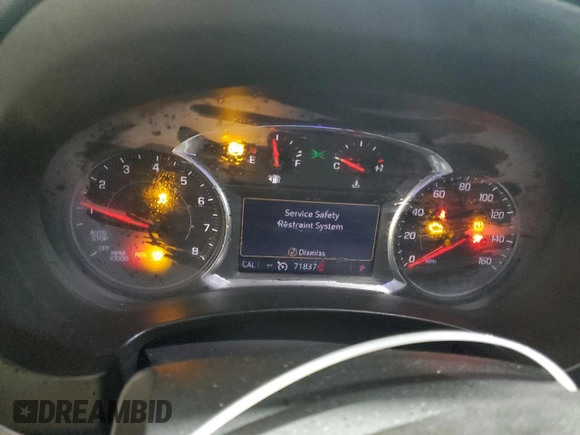 2020 GMC Terrain SLT with VIN 3GKALVEVXLL343813, listed as a Copart auction lot 86505594 with 71,837 mi miles and Salvage Title. Bid and sale history available at carsss.com. Image 9.