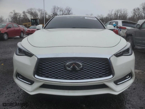 2019 Infiniti Q60 3.0t LUXE with VIN JN1EV7EL3KM290140, listed as a Copart auction lot 45725095 with 28,244 mi miles and Salvage Title. Bid and sale history available at carsss.com. Image 5.