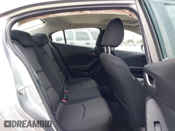 2016 Mazda 3 i Touring with VIN 3MZBM1V71GM260999, listed as a IAAI auction lot 41687533 with 92,928 mi miles. Bid and sale history available at carsss.com. Image 8.