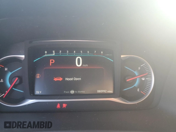 2021 Honda Pilot EX-L with VIN 5FNYF5H53MB037341, listed as a Copart auction lot 47585325 with 80,992 mi miles and Salvage Title. Bid and sale history available at DreamBid. Image 9.