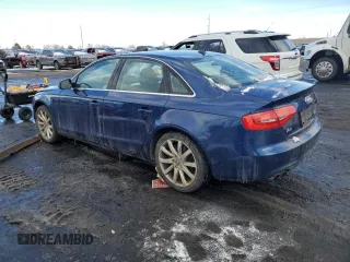 2013 Audi A4 Premium Plus с VIN WAUFFAFL5DN029533, выставлен на аукционе Copart как лот 87968745 с пробегом Не указан миль и На запчасти • Non repairable. История ставок и продаж доступна на DreamBid. Изображение 2.