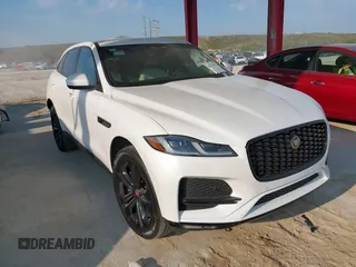 2023 Jaguar F-Pace S with VIN SADCJ2EX8PA708744, listed as a IAAI auction lot 42333987 with 25,779 mi miles and . Bid and sale history available at DreamBid. Image 1.