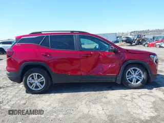 2023 GMC Terrain SLE with VIN 3GKALMEG0PL177061, listed as a IAAI auction lot 41936670 with 18,507 mi miles and . Bid and sale history available at carsss.com. Image 12.