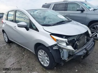 2016 Nissan Versa Note S with VIN 3N1CE2CPXGL357107, listed as a IAAI auction lot 41378131 with 86,838 mi miles. Bid and sale history available at carsss.com. Image 1.