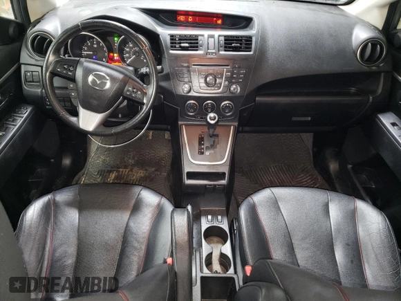 2015 Mazda 5 Grand Touring with VIN JM1CW2DL9F0181734, listed as a Copart auction lot 85604134 with 136,917 mi miles and Salvage title. Bid and sale history available at DreamBid. Image 8.