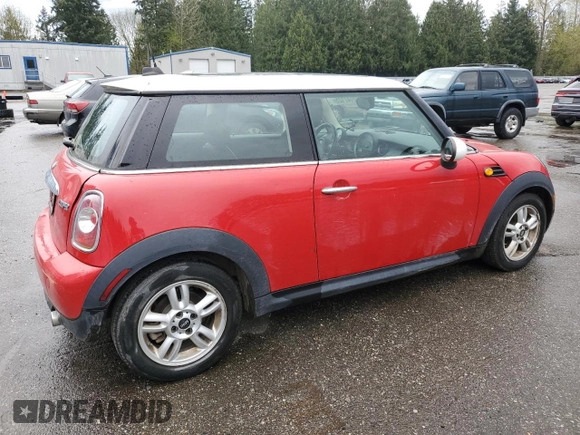 2013 MINI Hardtop with VIN WMWSU3C58DT371981, listed as a Copart auction lot 52147125 with 73,616 mi miles and Clean Title. Bid and sale history available at DreamBid. Image 3.