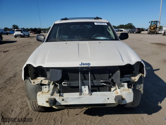 2006 Jeep Grand Cherokee Limited with VIN 1J4HS58N26C135993, listed as a Copart auction lot 76348414 with 120,934 mi miles and Salvage Title. Bid and sale history available at carsss.com. Image 5.