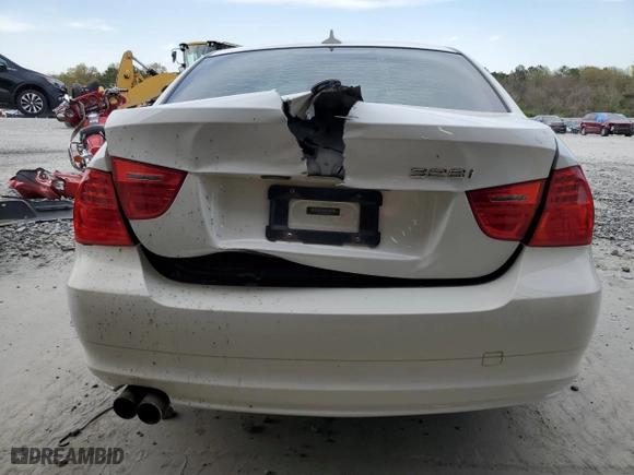 2011 BMW 3 Series 328i with VIN WBAPH7C52BA802325, listed as a Copart auction lot 50588385 with 135,583 mi miles and Salvage Title. Bid and sale history available at carsss.com. Image 6.