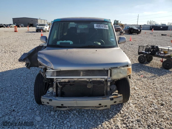 2006 Scion xB with VIN JTLKT324264045464, listed as a Copart auction lot 45974105 with 210,567 mi miles and Salvage Title. Bid and sale history available at carsss.com. Image 5.