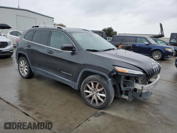 2016 Jeep Cherokee Limited with VIN 1C4PJLDB6GW362088, listed as a Copart auction lot 82059314 with 183,161 mi miles and Clean Title. Bid and sale history available at carsss.com. Image 4.