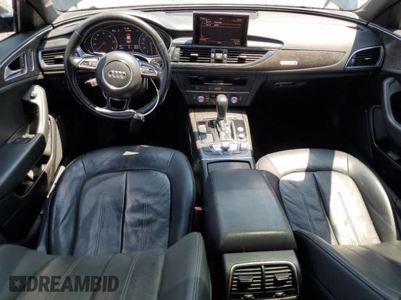 2017 Audi A6 Premium Plus with VIN WAUF2AFC9HN049141, listed as a Copart auction lot 62705535 with 80,614 mi miles and Salvage title. Bid and sale history available at DreamBid. Image 8.