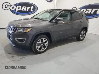 2021 Jeep Compass Limited with VIN 3C4NJDCB5MT599655, listed as a Copart auction lot 88767695 with 87,316 mi miles and Clean Title. Bid and sale history available at carsss.com. Image 1.