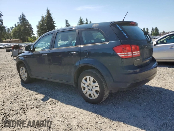 2015 Dodge Journey SE z VIN 3C4PDCAB8FT553477, wystawiony jako Copart lot #58097985 z przebiegiem 145 570 mil mil oraz Szkoda całkowita • Salvage title. Historia ofert i sprzedaży dostępna na DreamBid. Obrazek 2.