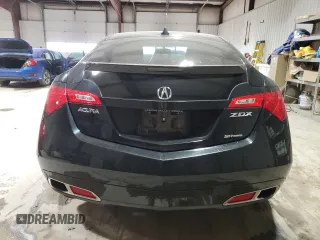 2011 Acura ZDX Tech Pkg with VIN 2HNYB1H48BH500586, listed as a Copart auction lot 43857005 with 415,727 mi miles and Clean Title. Bid and sale history available at carsss.com. Image 6.