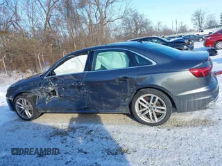 2021 Audi A4 S line Premium with VIN WAUDAAF4XMA042607, listed as a IAAI auction lot 41410399 with 65,287 mi miles and . Bid and sale history available at DreamBid. Image 14.