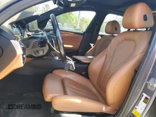 2017 BMW 5 Series 530i xDrive with VIN WBAJA7C37HG906940, listed as a Copart auction lot 54216855 with 110,103 mi miles and Clean Title. Bid and sale history available at carsss.com. Image 7.
