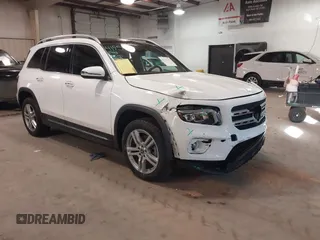 2021 Mercedes-Benz GLB with VIN W1N4M4HB0MW148521, listed as a IAAI auction lot 41279107 with 29,910 mi miles. Bid and sale history available at carsss.com. Image 1.