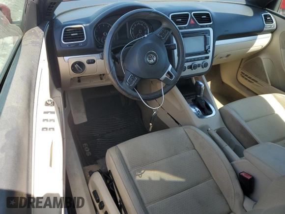 2013 Volkswagen Eos Komfort with VIN WVWBW8AH7DV000421, listed as a Copart auction lot 51988795 with 102,155 mi miles and Salvage Title. Bid and sale history available at DreamBid. Image 8.