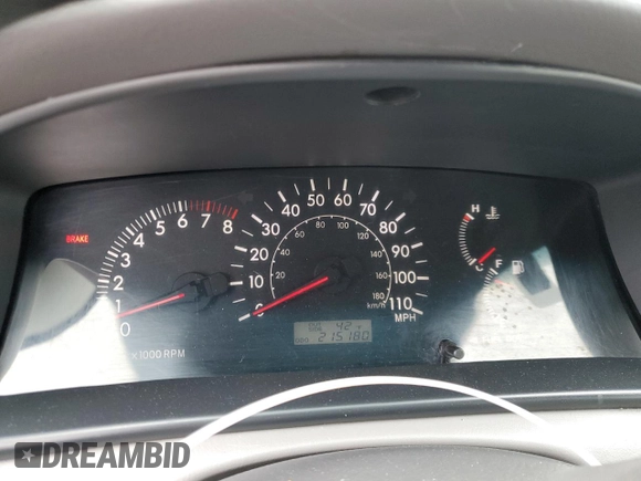2006 Toyota Corolla CE with VIN 1NXBR32EX6Z594649, listed as a Copart auction lot 54328425 with 215,180 mi miles and Salvage Title. Bid and sale history available at DreamBid. Image 9.