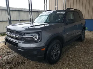 2024 Ford Bronco Sport Big Bend z VIN 3FMCR9B61RRE39418, wystawiony jako Copart lot #59035465 z przebiegiem 35 831 mil mil oraz Czysty tytuł • Clean title. Historia ofert i sprzedaży dostępna na DreamBid. Obrazek 1.