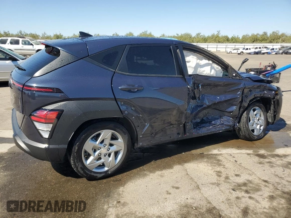 2024 Hyundai Kona Essential with VIN KM8HA3AB0RU133599, listed as a Copart auction lot 71134664 with 11,473 mi miles and Salvage Title. Bid and sale history available at DreamBid. Image 3.