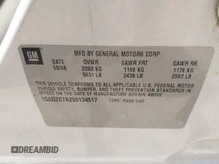 2009 Cadillac STS RWD z VIN 1G6DZ67A290134517, wystawiony jako IAAI lot #42284292 z przebiegiem 153 085 mil mil oraz . Historia ofert i sprzedaży dostępna na DreamBid. Obrazek 9.