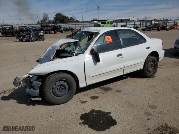 2001 Chevrolet Cavalier with VIN 1G1JC524717247249, listed as a Copart auction lot 46770935 with 0 mi miles and Salvage Title. Bid and sale history available at carsss.com. Image 1.