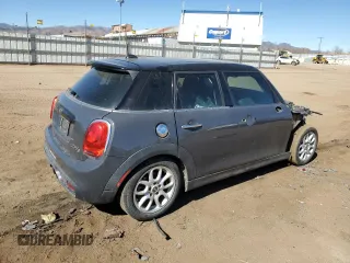 2015 MINI Hardtop 4 Door S with VIN WMWXU3C54F2B57524, listed as a Copart auction lot 45296125 with 56,001 mi miles and Salvage title. Bid and sale history available at DreamBid. Image 3.