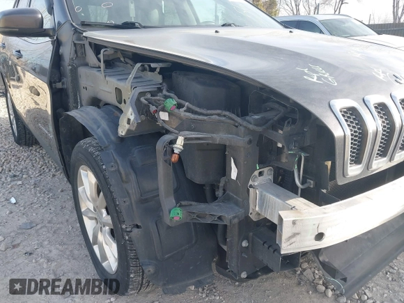 2017 Jeep Cherokee Limited with VIN 1C4PJMDBXHW582616, listed as a IAAI auction lot 41063889 with 125,839 mi miles and . Bid and sale history available at DreamBid. Image 20.