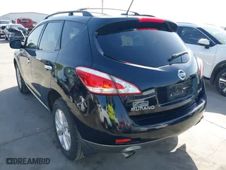 2012 Nissan Murano SV with VIN JN8AZ1MW5CW205074, listed as a IAAI auction lot 41847269 with 172,037 mi miles. Bid and sale history available at carsss.com. Image 3.