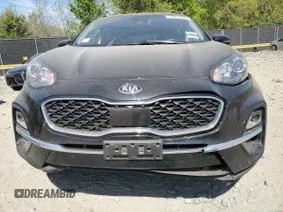 2021 Kia Sportage EX with VIN KNDPNCAC9M7936755, listed as a Copart auction lot 53895995 with 38,386 mi miles and Salvage title. Bid and sale history available at DreamBid. Image 5.