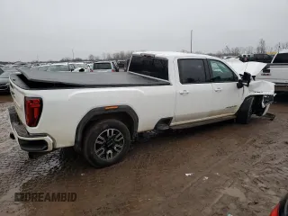 2023 GMC Sierra 3500HD AT4 z VIN 1GT49VEY7PF154909, wystawiony jako Copart lot #84681084 z przebiegiem Nie podano mil oraz Szkoda całkowita • Salvage title. Historia ofert i sprzedaży dostępna na DreamBid. Obrazek 3.