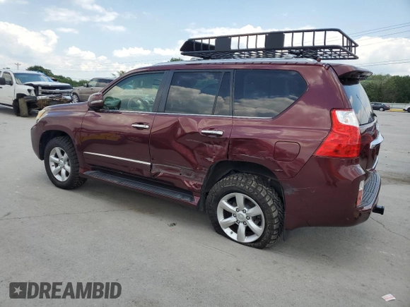 2012 Lexus GX 460 with VIN JTJBM7FX3C5035632, listed as a Copart auction lot 63561825 with 253,516 mi miles and Salvage title. Bid and sale history available at DreamBid. Image 2.