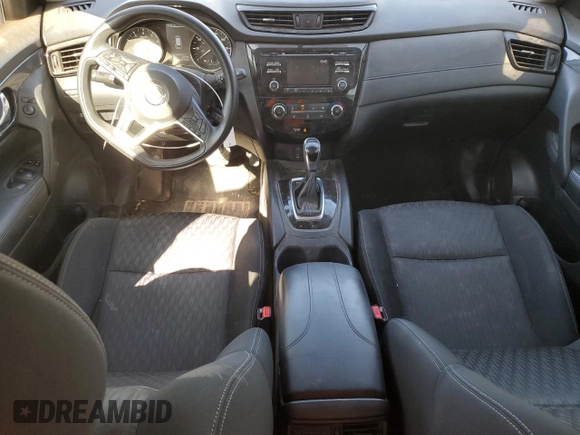 2017 Nissan Rogue SV with VIN KNMAT2MV5HP526382, listed as a Copart auction lot 49167525 with 144,337 mi miles and Salvage Title. Bid and sale history available at carsss.com. Image 8.