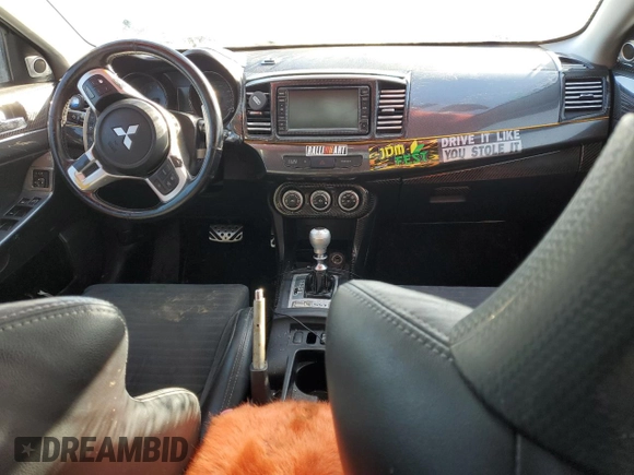2009 Mitsubishi Lancer with VIN JA3AY68VX9U612338, listed as a Copart auction lot 83156914 with 249,338 mi miles and Salvage Title. Bid and sale history available at DreamBid. Image 8.